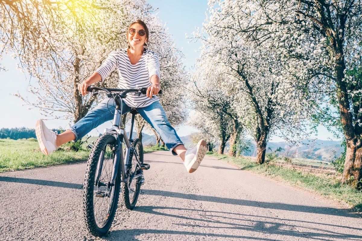 Fahrrad Fahren Anstrengend